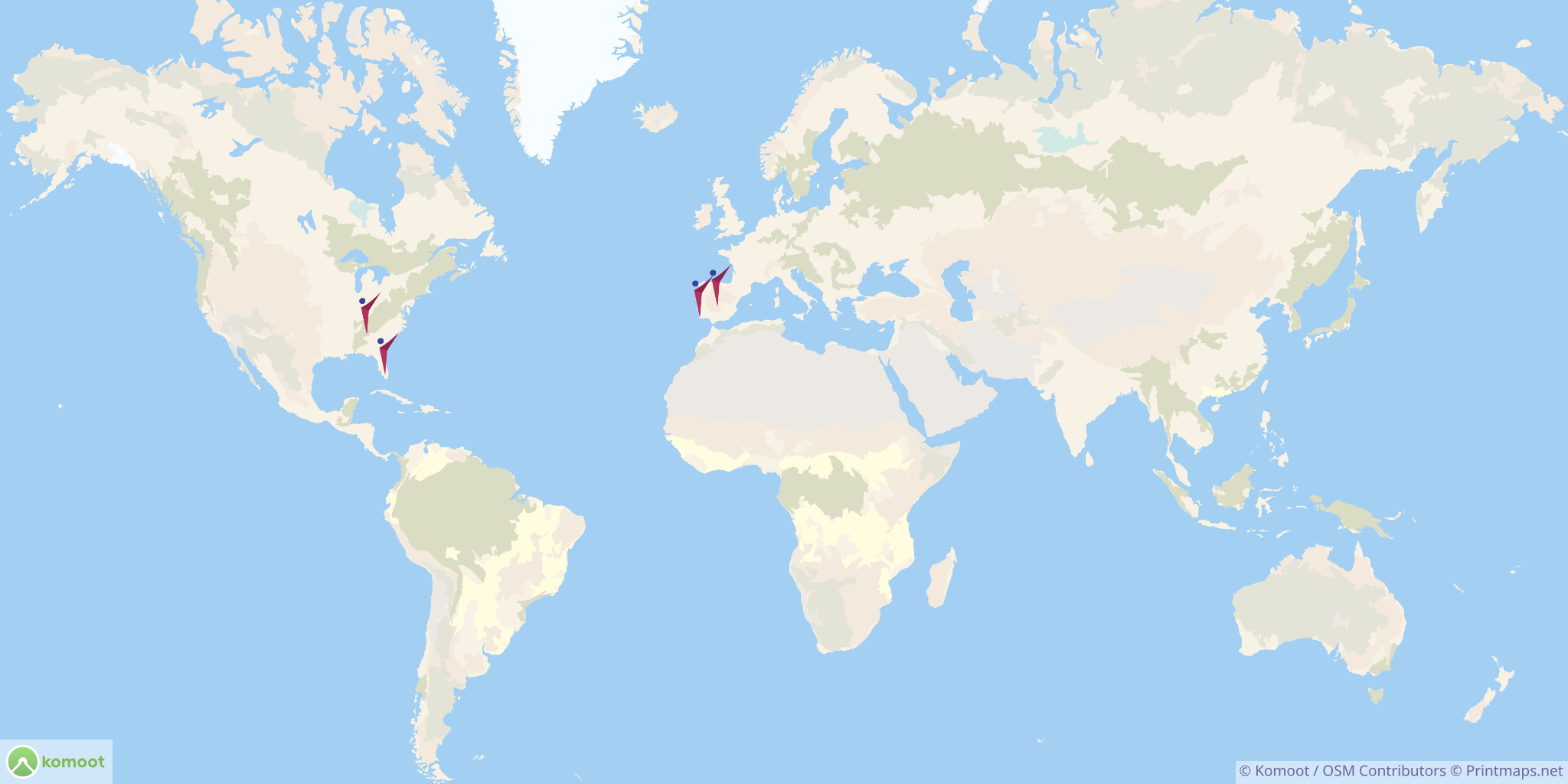 4 offices serving clients worldwide